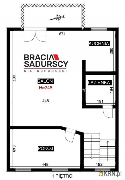 BRACIA SADURSCY ODDZIAŁ BS4 KROWODRZA, Dom  na sprzedaż, Kraków, Dębniki, ul. Kobierzyńska