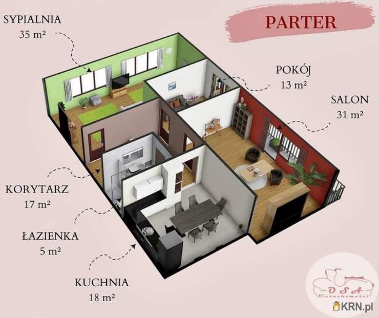 Zagórów, ul. , 7 pokojowe, Dom  na sprzedaż