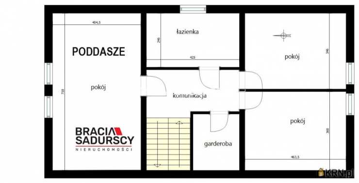 BRACIA SADURSCY NIERUCHOMOŚCI ODDZIAŁ BS5 NOWA HUTA, Dom  na sprzedaż, Kaszów, ul. 
