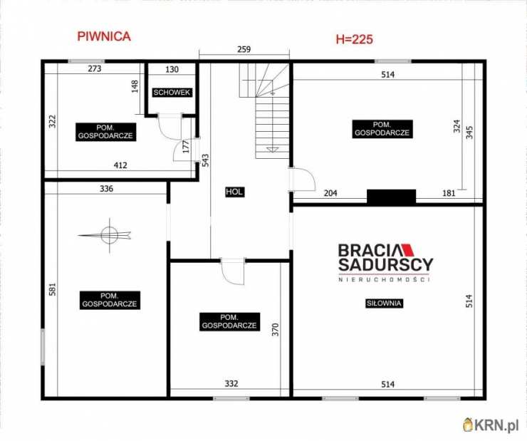 Bracia Sadurscy Oddział BS3 Przewóz, Dom  na sprzedaż, Skawina, ul. Korabnicka