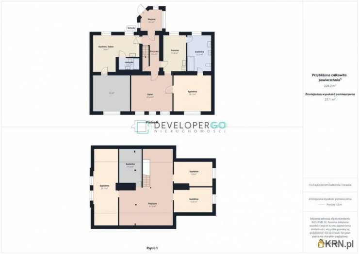 Dom  na sprzedaż, 8 pokojowe, Cimochy, ul. 