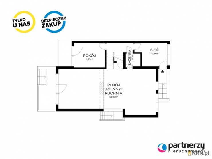 7 pokojowe, Dom  na sprzedaż, Gdańsk, Suchanino, ul. J. S. Bacha