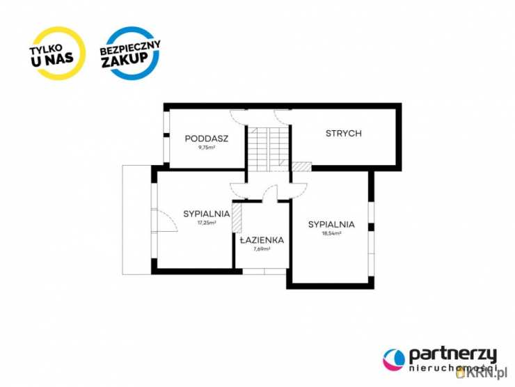 PARTNERZY Nieruchomości sp. z o.o., Dom  na sprzedaż, Gdańsk, Suchanino, ul. J. S. Bacha