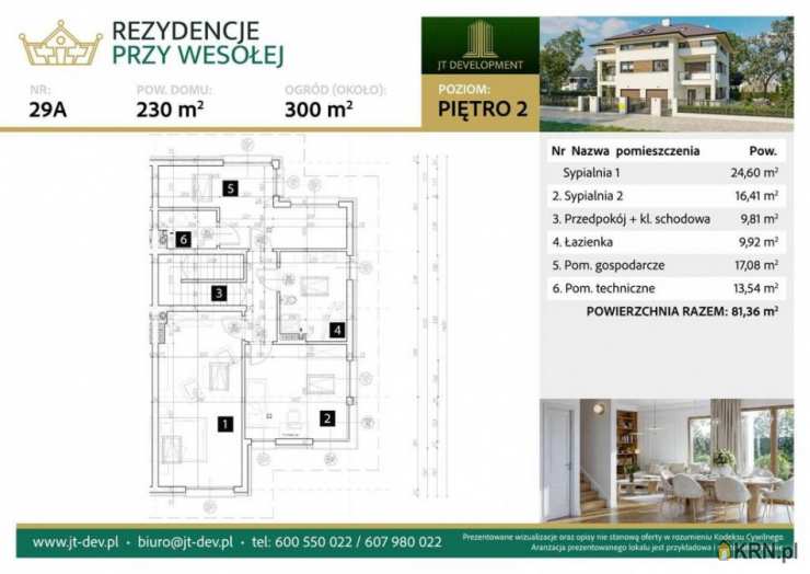 5 pokojowe, Dom  na sprzedaż, Michałowice-Wieś, ul. 