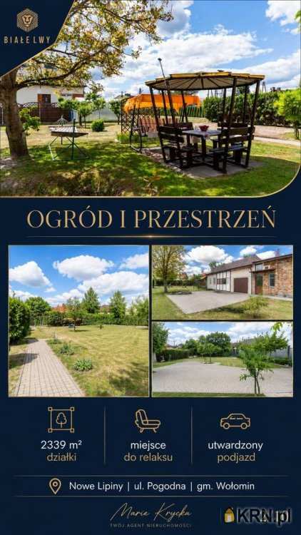 Dom  na sprzedaż, 4 pokojowe, Nowe Lipiny, ul. 
