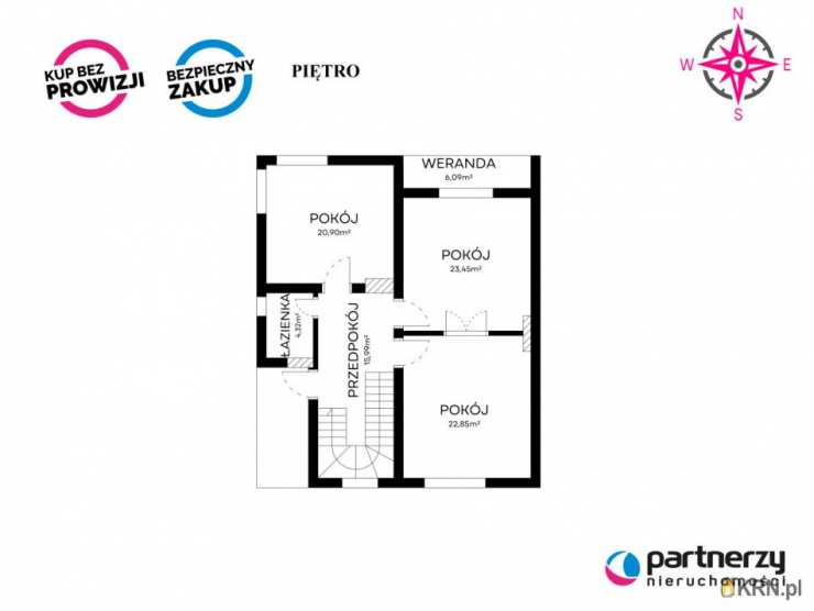 Dom  na sprzedaż, Gdynia, Orłowo, ul. Wierzbowa, 8 pokojowe