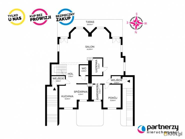 Żukowo, ul. Kasztanowa, Dom  na sprzedaż, 6 pokojowe