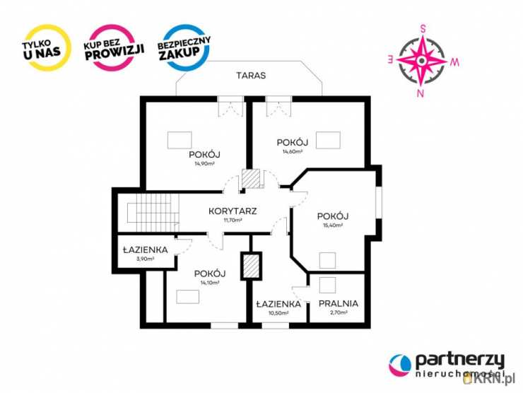 Żukowo, ul. Kasztanowa, 6 pokojowe, Dom  na sprzedaż