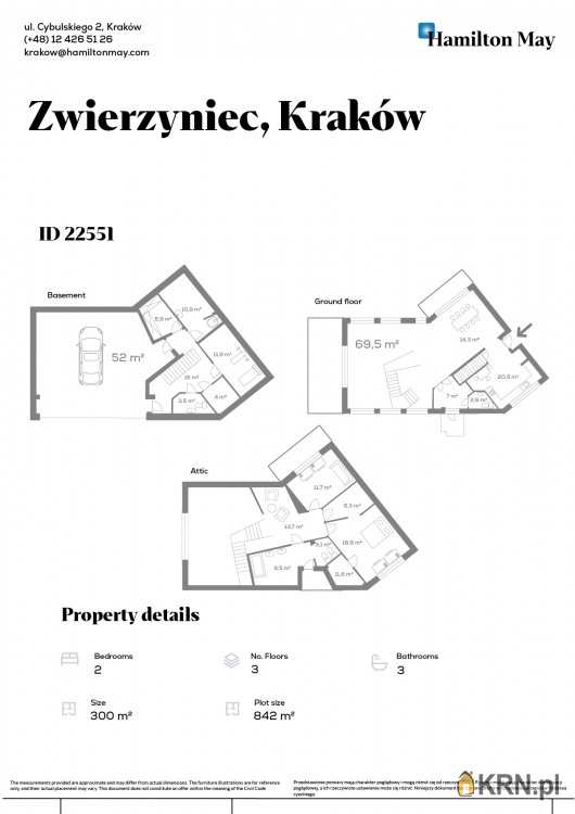 Dom  na sprzedaż, , Kraków, Zwierzyniec/Wola Justowska, ul. Chełmska