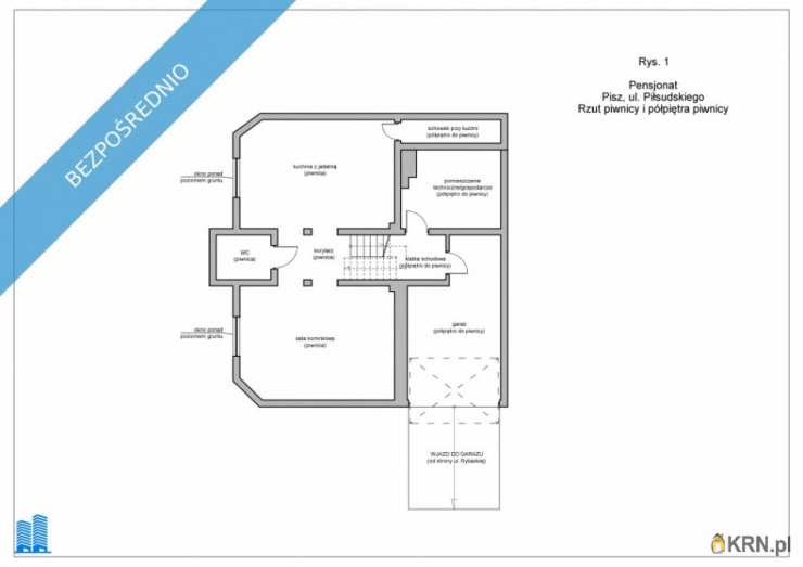 OdWlasciciela.pl, Dom  na sprzedaż, Pisz, ul. J. Piłsudskiego