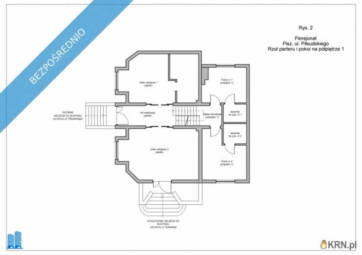 Dom  na sprzedaż, Pisz, ul. J. Piłsudskiego, 10 pokojowe
