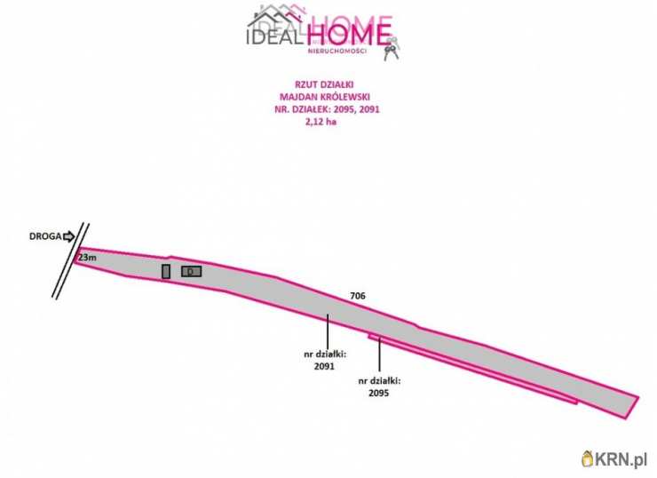 2 pokojowe, Dom  na sprzedaż, Majdan Królewski, ul. 