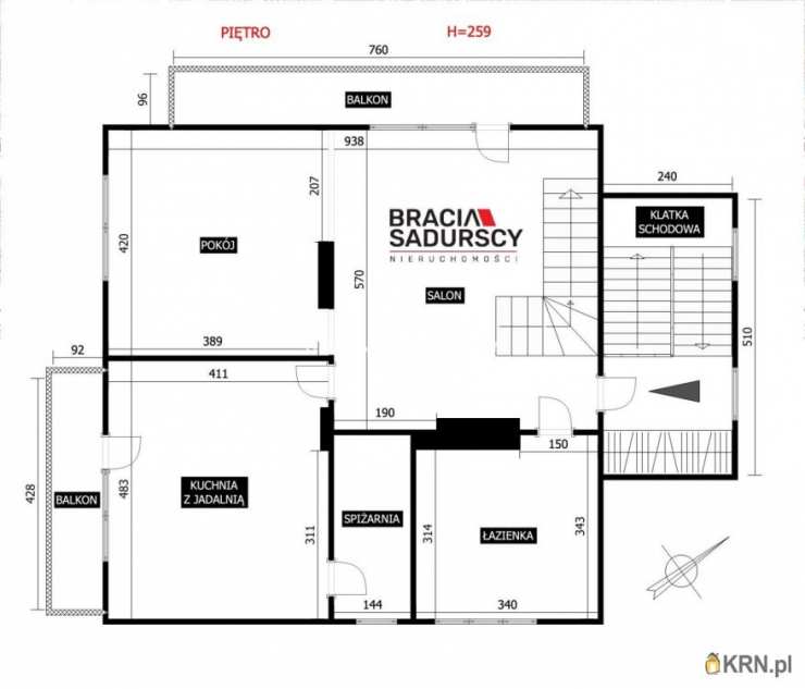 BRACIA SADURSCY NIERUCHOMOŚCI ODDZIAŁ BS5 NOWA HUTA, Dom  na sprzedaż, Kraków, Bronowice/Bronowice Małe, ul. Olkuska