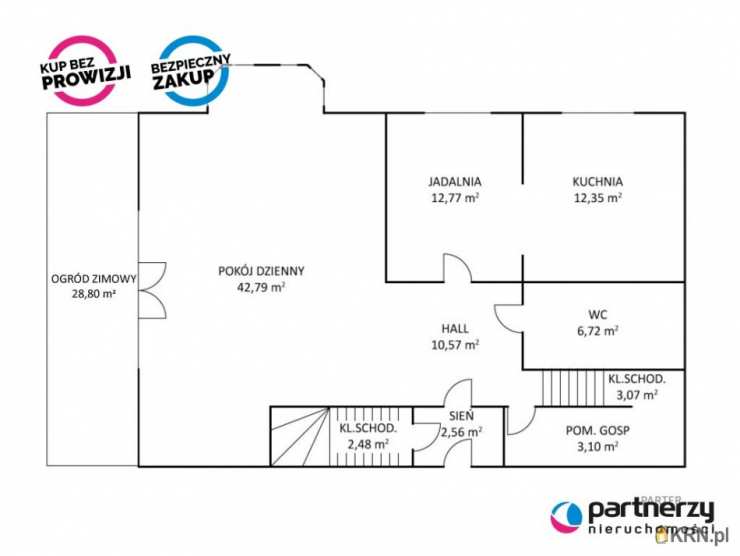 7 pokojowe, Dom  na sprzedaż, Gdańsk, Piecki-Migowo, ul. Myśliwska