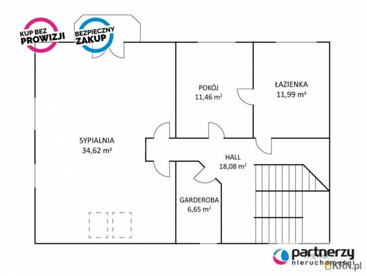 PARTNERZY Nieruchomości sp. z o.o., Dom  na sprzedaż, Gdańsk, Piecki-Migowo, ul. Myśliwska