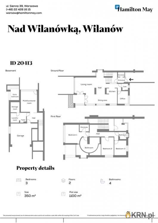 Dom  do wynajęcia, , Warszawa, ul. 
