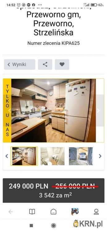 Przeworno, ul. , 2 pokojowe, Dom  na sprzedaż