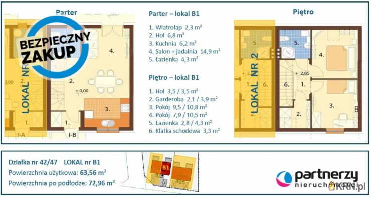 Kolnik, ul. Różana, 4 pokojowe, Dom  na sprzedaż
