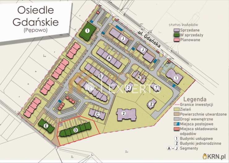 Dom  na sprzedaż, Pępowo, ul. Natura Park, 4 pokojowe