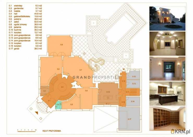 9 pokojowe, Dom  na sprzedaż, Konstancin-Jeziorna, ul. 