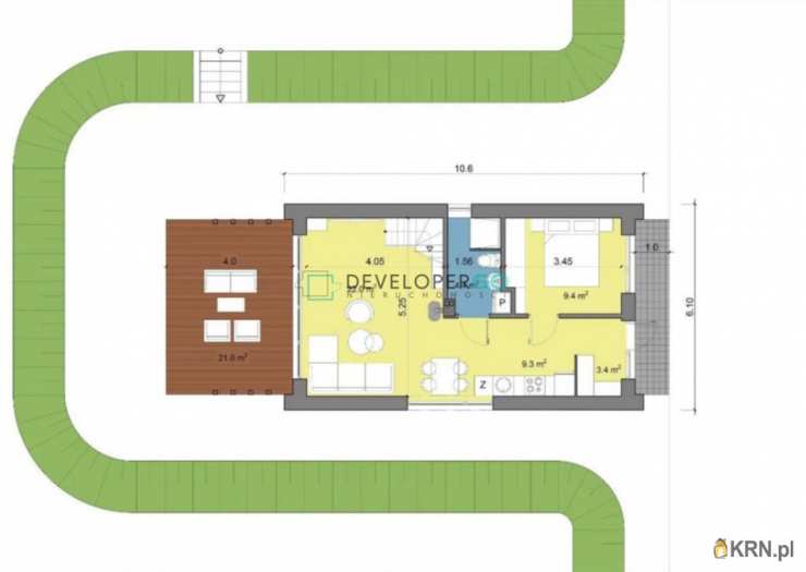 4 pokojowe, Skomack Wielki, ul. , Dom  na sprzedaż