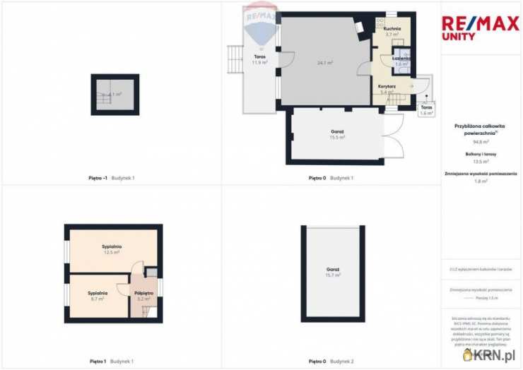 Dom  na sprzedaż, 3 pokojowe, Rogóźno, ul. 