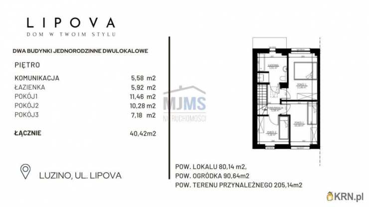 , Dom  na sprzedaż, Luzino, ul. Lipowa
