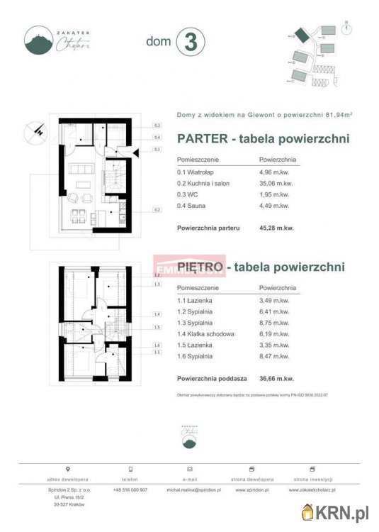 Kościelisko, Chotarz, ul. , 4 pokojowe, Dom  na sprzedaż