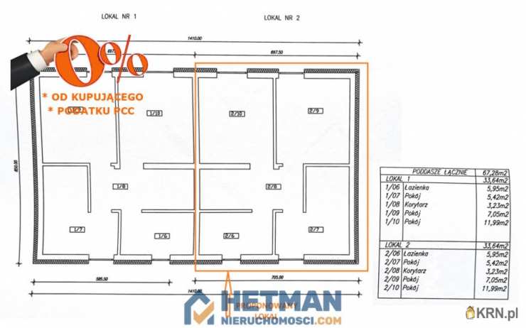 Czołowo, ul. Leśna, 4 pokojowe, Dom  na sprzedaż
