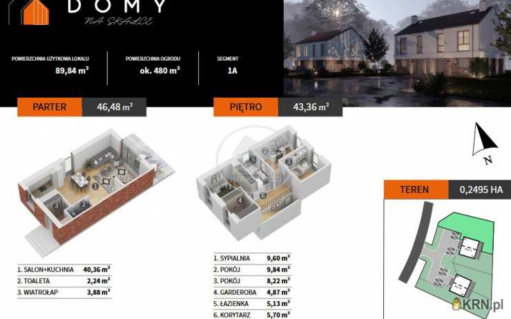 Skałka, ul. Szkolna, Dom  na sprzedaż, 4 pokojowe