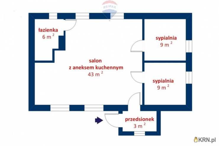 3 pokojowe, Dom  na sprzedaż, Ciemno-Gnojna, ul. 