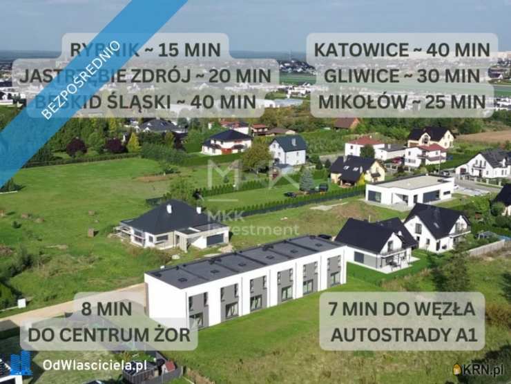 4 pokojowe, Żory, Rogoźna, ul. , Dom  na sprzedaż