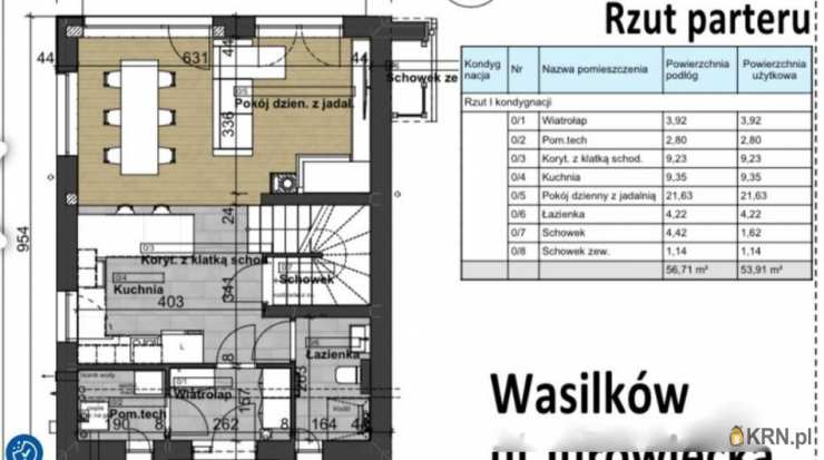 Dom  na sprzedaż, 4 pokojowe, Wasilków, ul. 