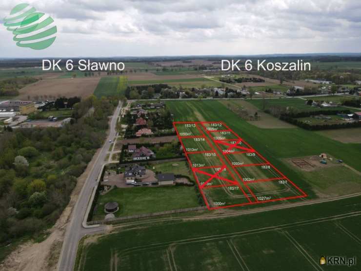 Darłowo Nieruchomości Adam Gola, Działki  na sprzedaż, Bobrowiczki, ul. 