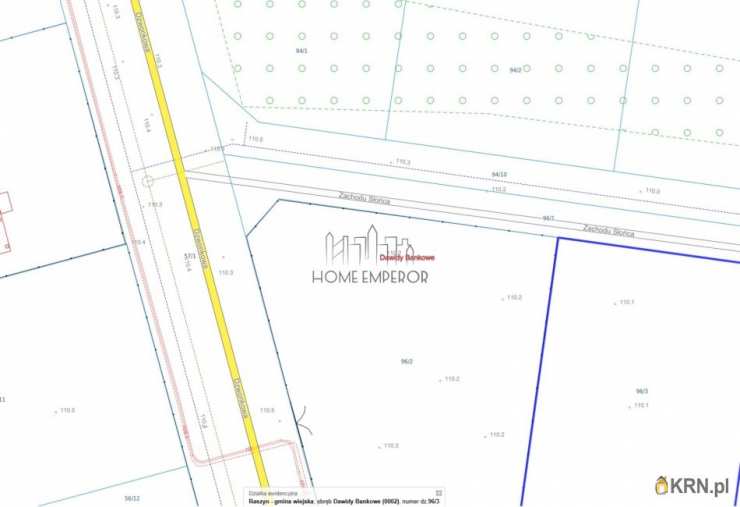 Dawidy Bankowe, ul. , Działki  na sprzedaż, 