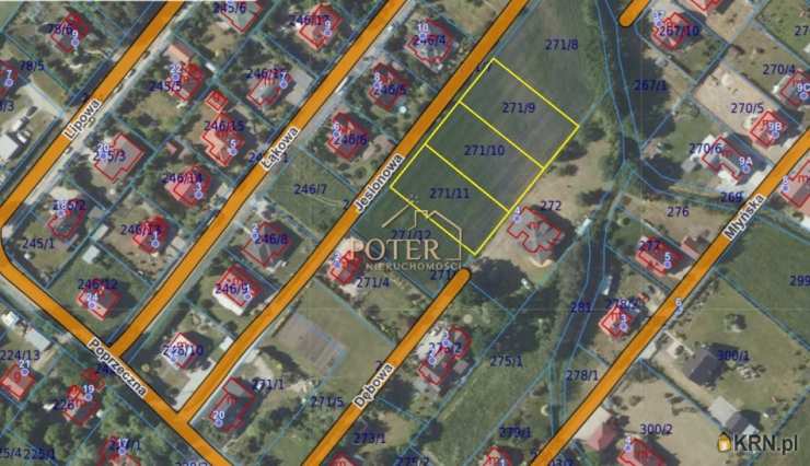 , Działki  na sprzedaż, Gajków, ul. Jesionowa