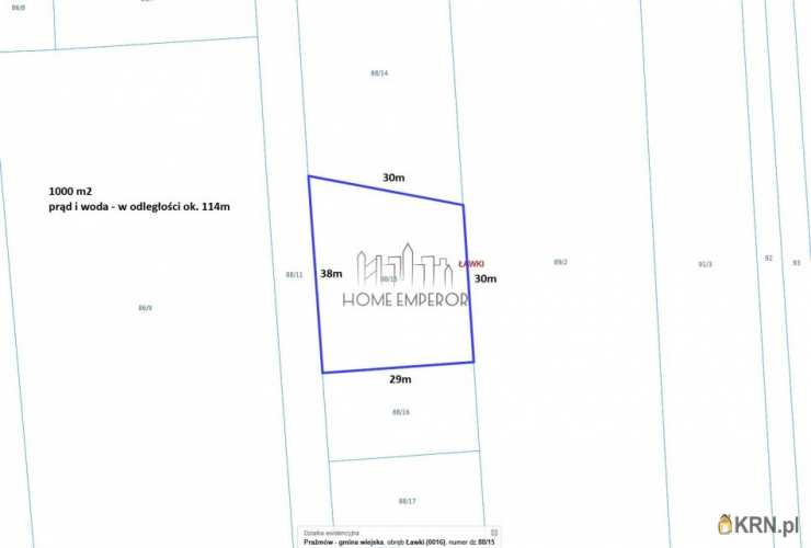 Działki  na sprzedaż, , Ławki, Stanisławów, ul. Główna
