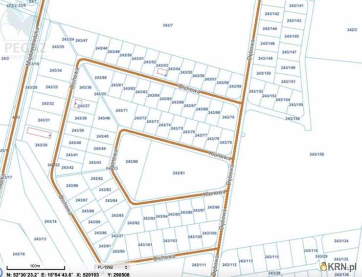 Łowyń, ul. , Działki  na sprzedaż, 