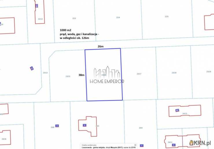 Działki  na sprzedaż, , Marysin, ul. Ludowa