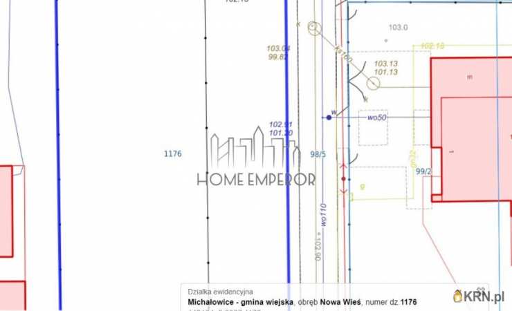 Nowa Wieś, ul. Stokrotek, Działki  na sprzedaż, 