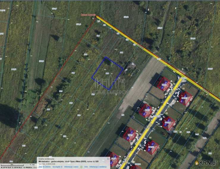 Opacz Mała, ul. Irysowa, Działki  na sprzedaż, 
