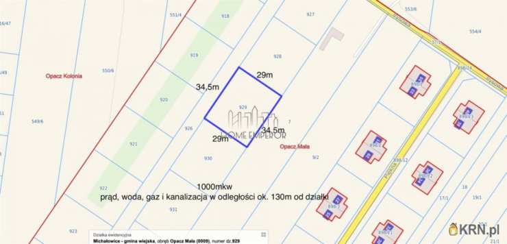 Opacz Mała, ul. Irysowa, , Działki  na sprzedaż