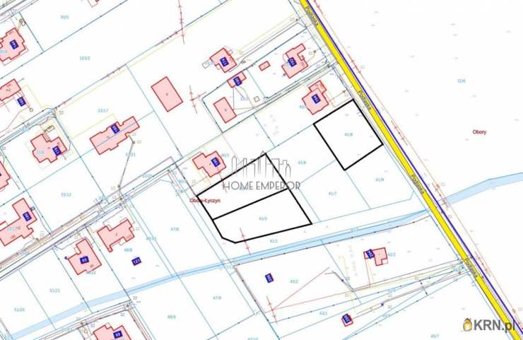 Działki  na sprzedaż, Parcela-Obory, ul. Podlaska, 