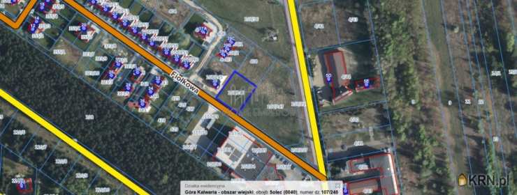 , Działki  na sprzedaż, Solec, ul. Fiołkowa