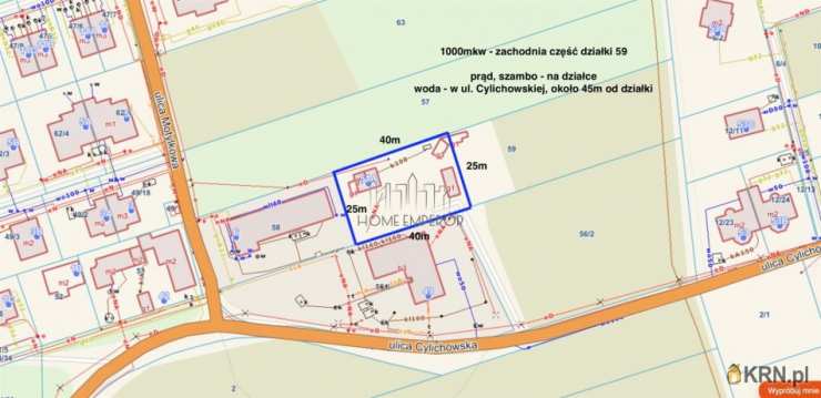 Działki  na sprzedaż, Warszawa, Wawer, ul. Cylichowska, 