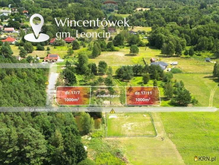 Działki  na sprzedaż, Wincentówek, ul. , 