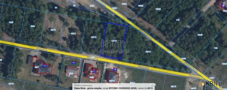 Działki  na sprzedaż, , Wycinki Osowskie, ul. Radosna