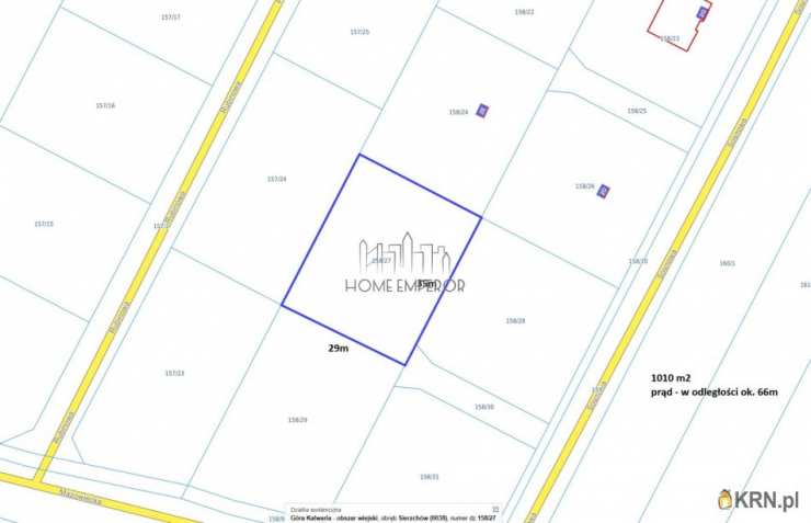 Działki  na sprzedaż, , Sierzchów, ul. Sosnowa