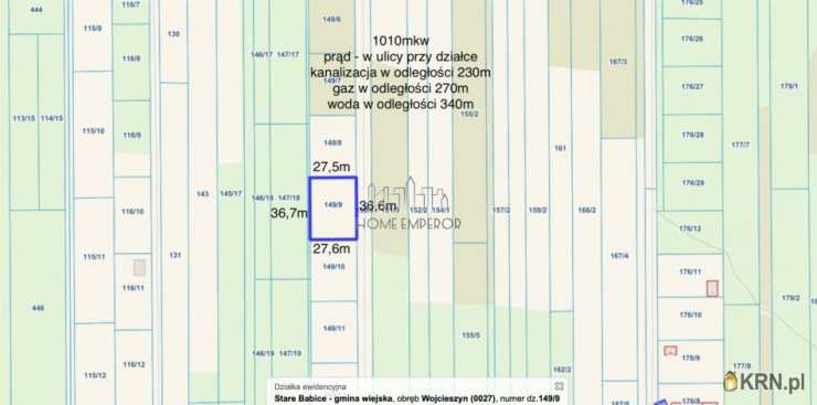 , Wojcieszyn, ul. Trakt Królewski, Działki  na sprzedaż