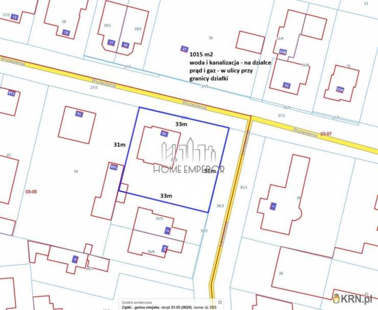 Działki  na sprzedaż, , Ząbki, ul. Wyzwolenia